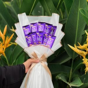10 pcs Dairy Milk Chocolate Bouquet