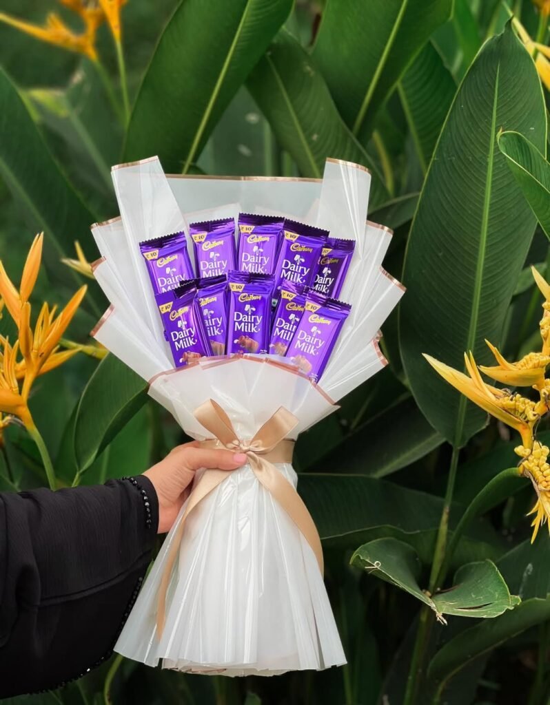10 pcs Dairy Milk Chocolate Bouquet